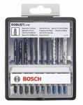 Пилки лобзиковые, 10 шт . ROBUST LINEкомплект Bosch