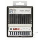 Пилки лобзиковые, 10 шт комплект Bosch