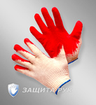 Перчатки х/б с двойным латексным покрытием ЛЮКС