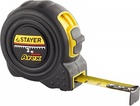 Рулетка STAYER "PROFI" "AREX", двухкомпонентный противоударный корпус, упрочнённое полотно, 3м/16мм